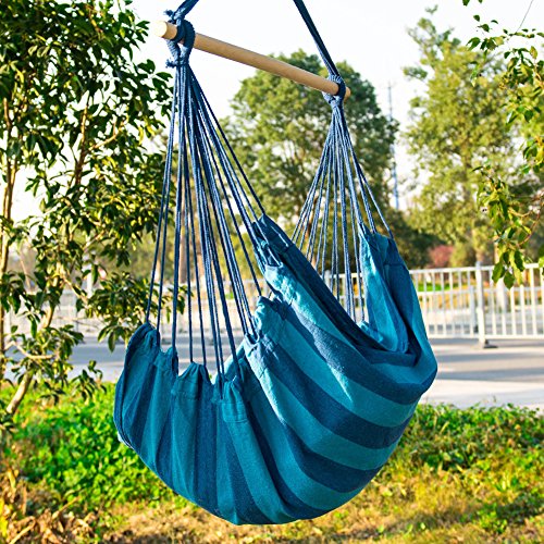1 EverKing+Hanging+Hammock+Cotton+Outdoor