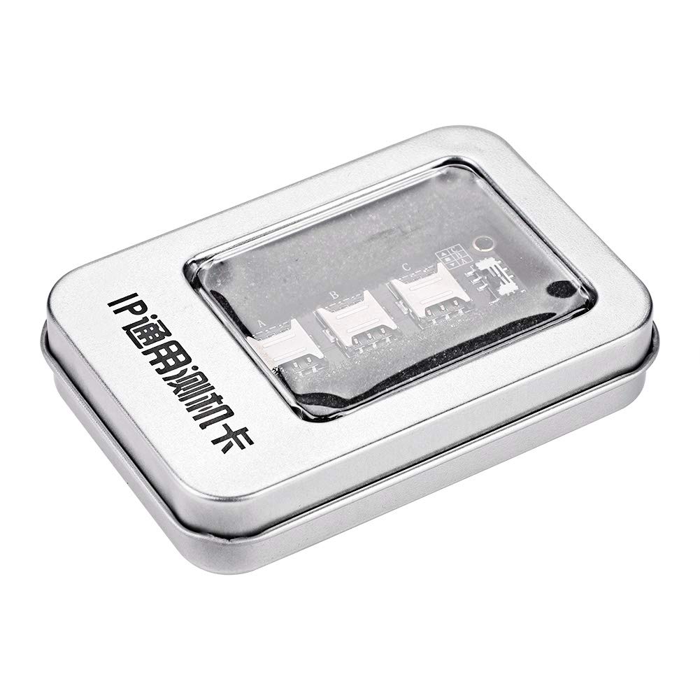 3 in 1 Universal IP Test Card For iPhone/Android Signal Testing Tool Mobile Phone SIM Test Card