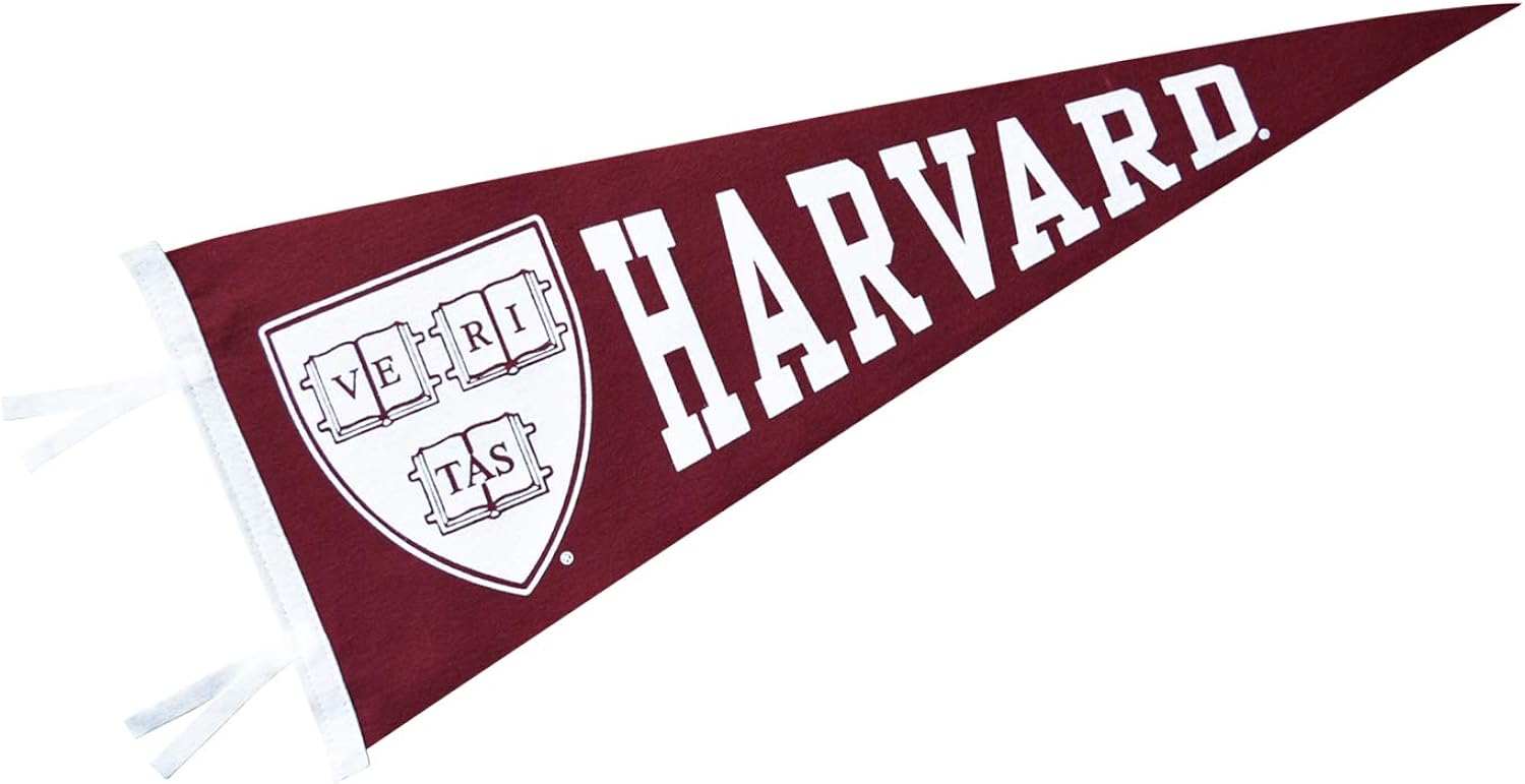 Amazon.com: Harvard University Crimson Pennant, Full-Size, 12" x 30