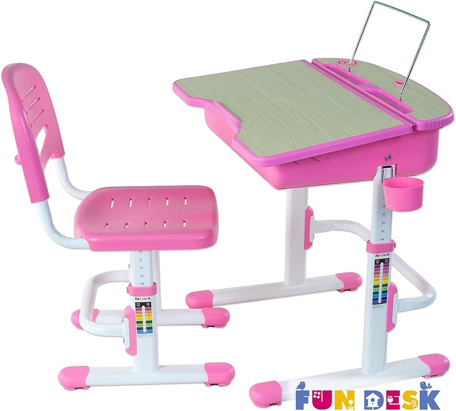 FD FUN DESK Height Adjustable Children Desk & Chair Set