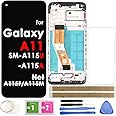 LCD Screen Replacement Touch Display Digitizer Assembly for Samsung Galaxy A11 A115u A115a 6.4" US Version 159.5mm (Not for A115f A115m)