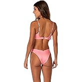 Maaji 3304 Regular Rise Thin Side Cheeky Cut Women Bottom SWIMWEAR Pink