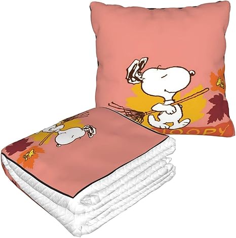 Amazon 壁紙1スヌーピー クッションカバー ブランケット 両用抱き枕 防寒 保温 多機能 おしゃれ かわいい 軽量 装飾枕カバー キャンプ ソファ用 寝室用 車用 1枚 枕カバー ピローケース オンライン通販