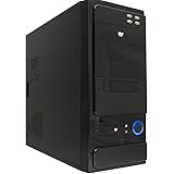 Logisys CS301BK Mid Tower Computer Case with 480W PSU Black