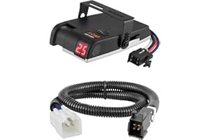 Curt Manufacturing 51120 51362 Discovery Time-Delay Trailer Brake Control and Wiring Harness for Select Toyota and Lexus