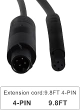 AUTO-VOX 3M Extension Cable 4 Pin Connector for Reverse Camera Dash Cam view 2
