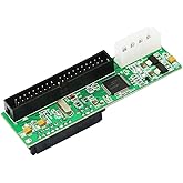 SinLoon SATA Female to 40 Pin Male 3.5 Inch IDE Adapter for PC and Mac Computer Hard Drive Interface (SATA F/3.5 M Big)