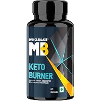 MuscleBlaze Keto Burner with Garcinia, Green Coffee & Green Tea (750mg)