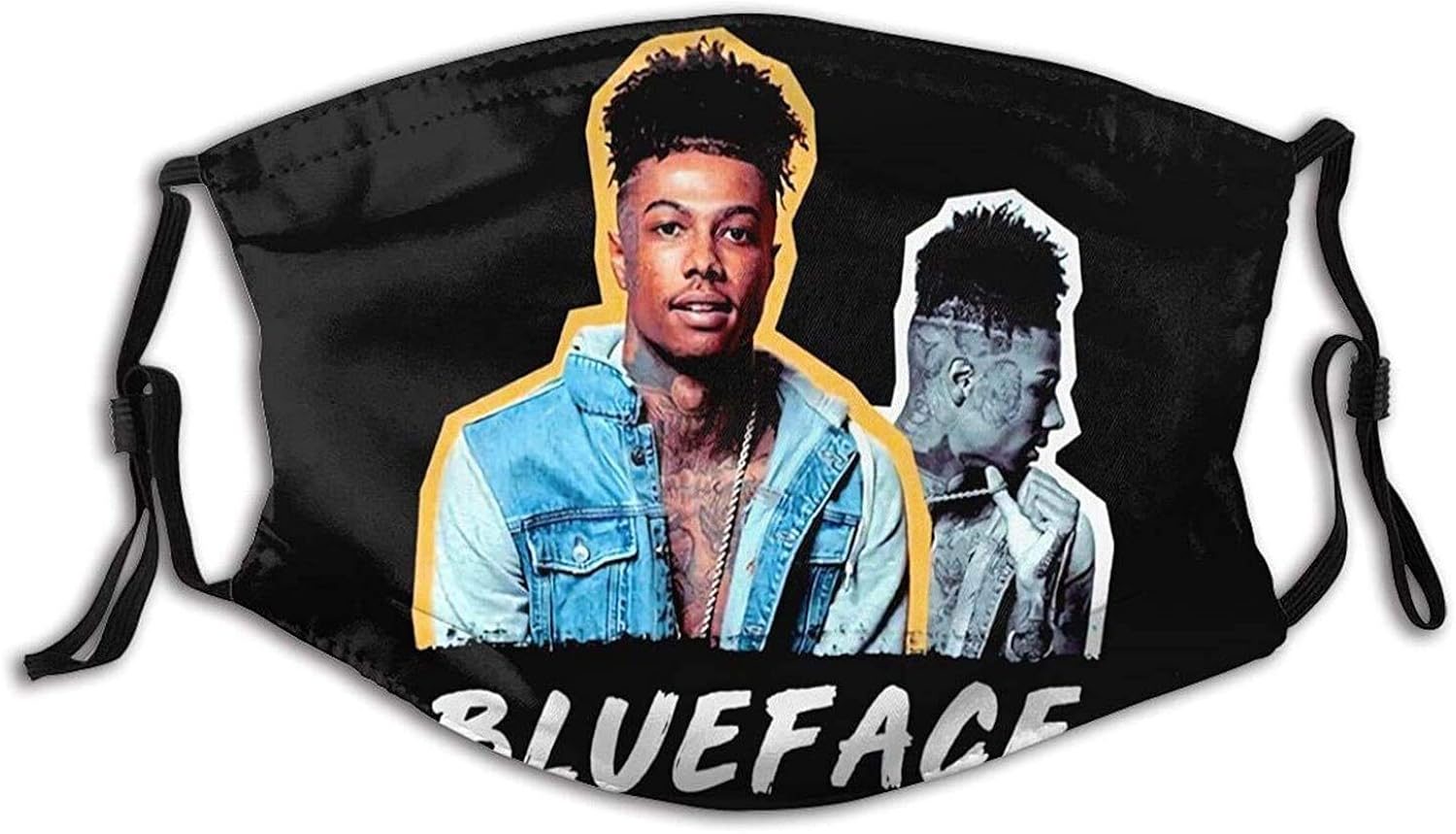 BLUEFACE Men's Women's Face Mask Windproof Reusable Comfortable