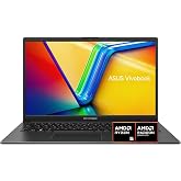 ASUS Vivobook Go 15.6&rdquo; FHD Laptop for Students and Home Office, AMD Ryzen 5 40 Processor, 8GB DDR5 RAM, 512GB SSD, Wi-Fi 6, Windows 11 with Office 365 for The Web, Mixed Black