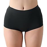 RUNOUTGK Women's Slip Shorts Seamless Stretchy Comfortable Boyshorts Panties Anti-Chafing Briefs for Under Dress