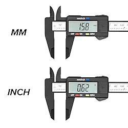 Electronic Digital Caliper, Plastic Vernier
