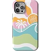 Casely iPhone 12/12 Pro Case | Pura Vida | Tropical Dreams | Bold Protective Design | Compatible with MagSafe