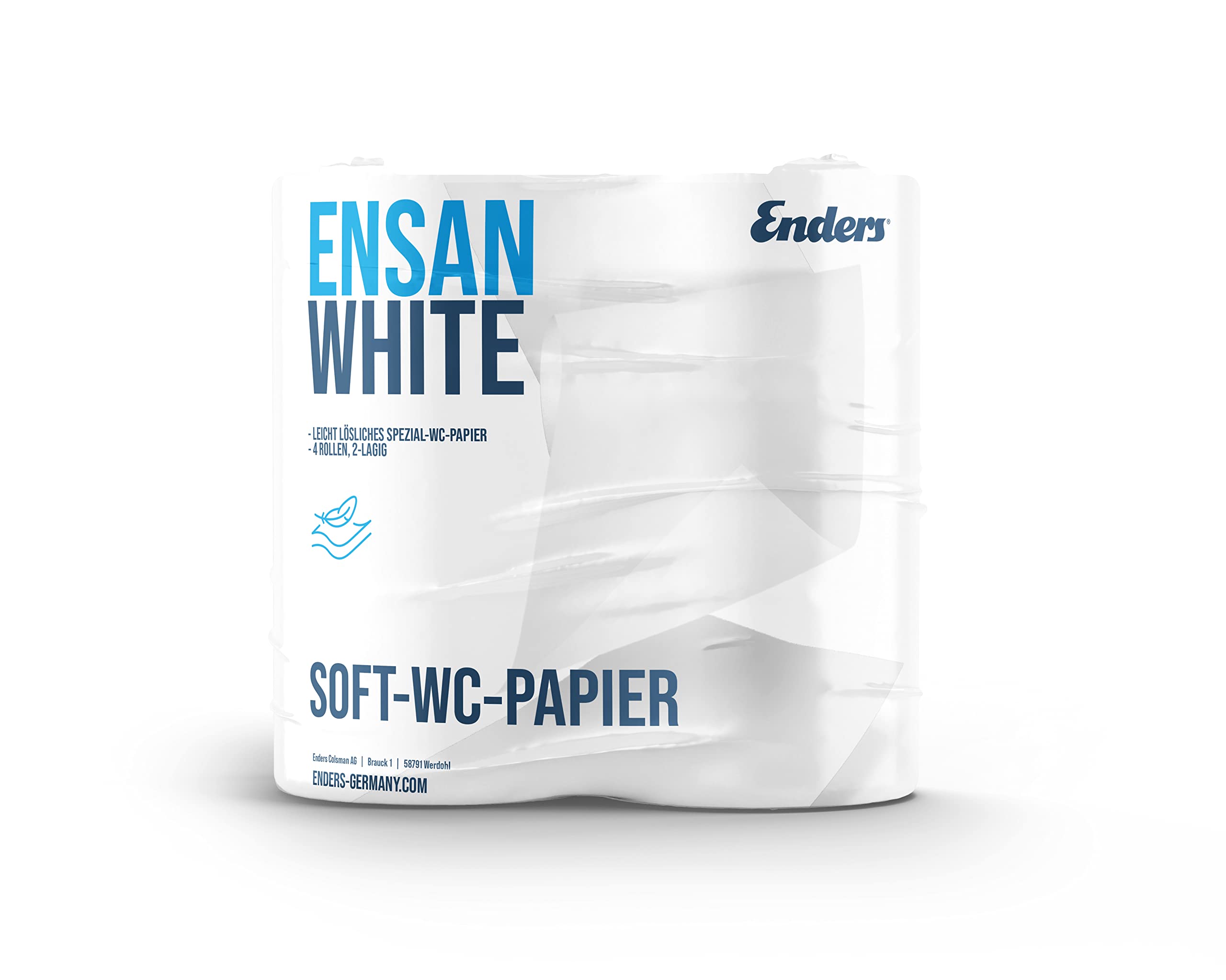 Enders WC-Paper Aqua Soft, 4 Rolls