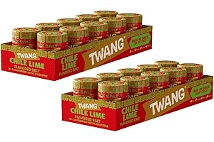 Twangerz Snack Topping, Chile Lime, 1.15 Ounce Shaker (Pack of 20)