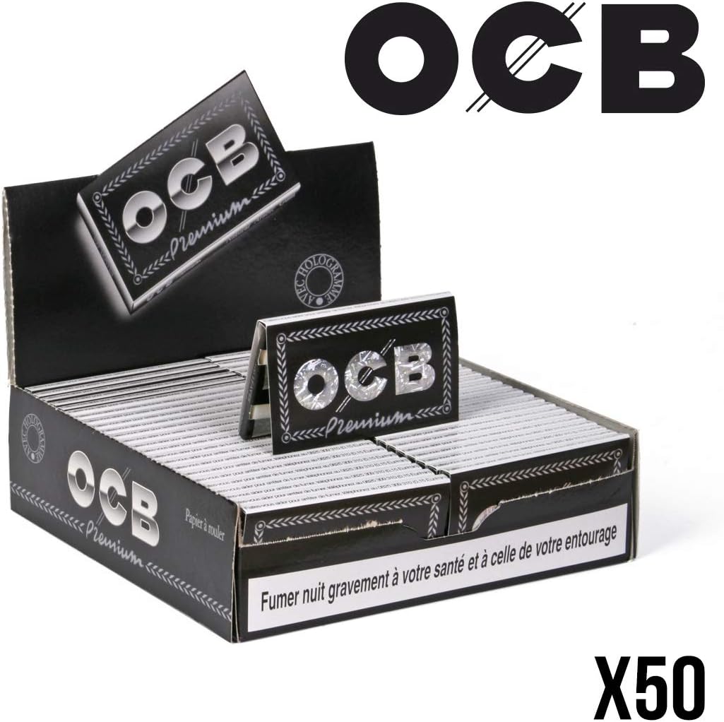 OCB Premium Cigarette Paper in 50 Packets Amazon.co.uk Kitchen & Home