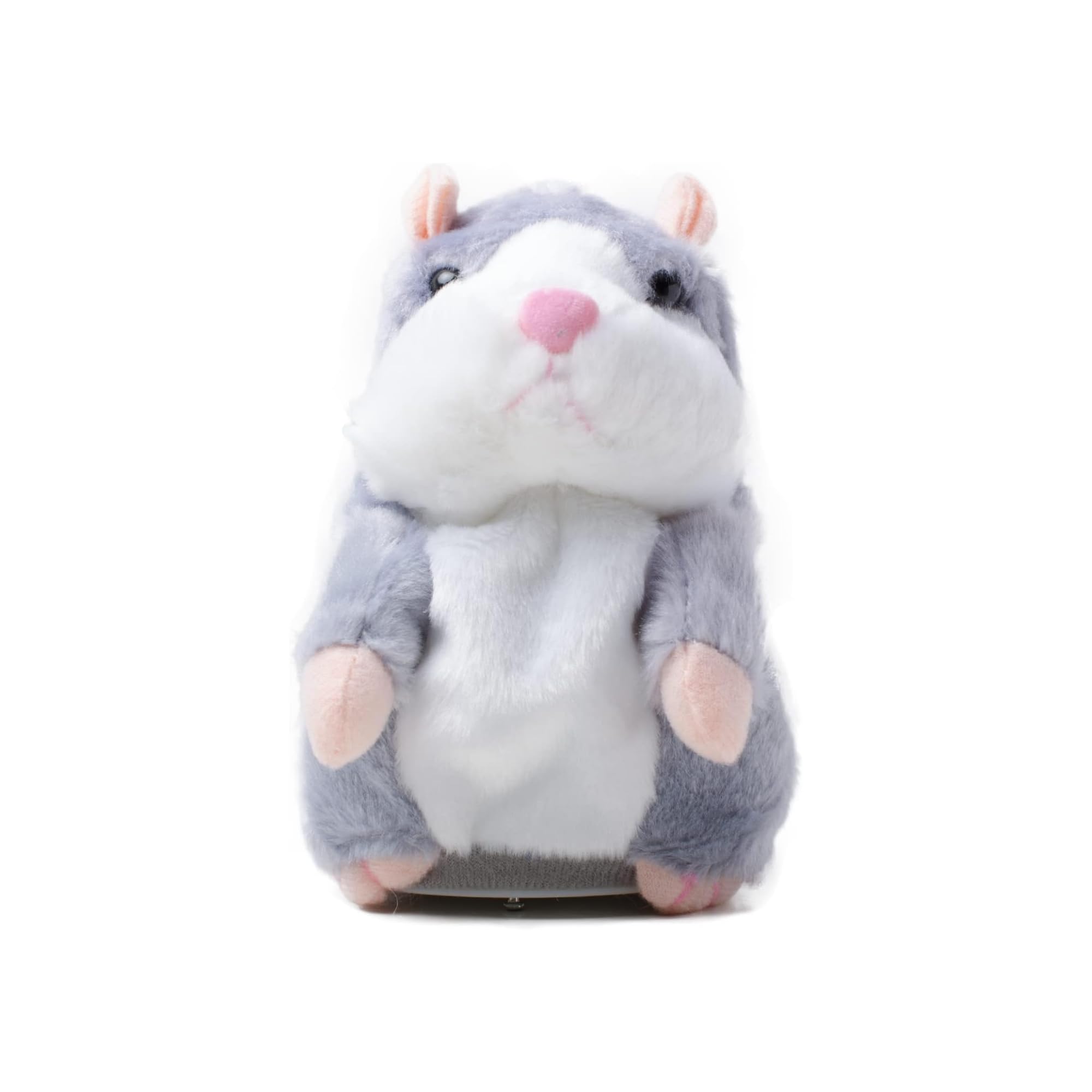 MAGIC SELECT Interactive Hamster Plush That Repeats What You Say and Moves - Talking Hamster with Motion for Kids and Babies to Learn to Talk - Battery Operated (Not Included)