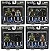 Aliens Minimates Series 1 Complete Set of Four 2-Packs (8 Figures)