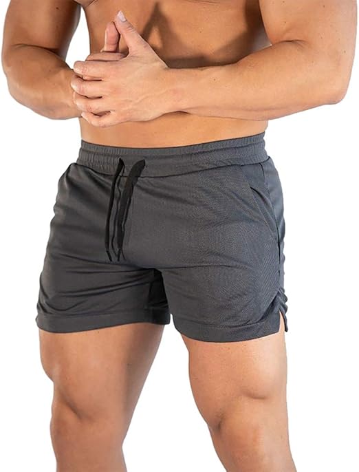 mens stretch workout shorts