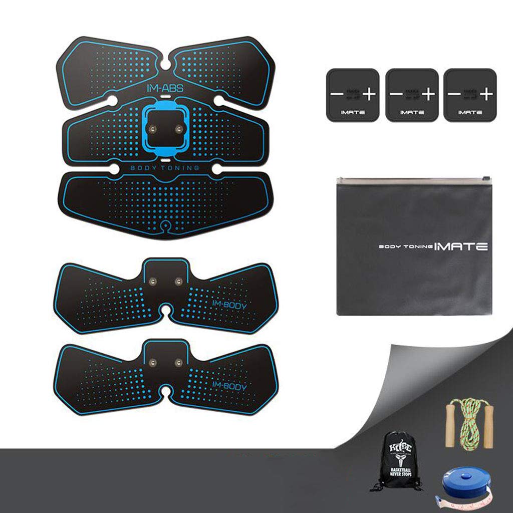 筋力トレーニング フィットネスの薄いベルト 腹部の腹筋のトレーナー怠惰な体の筋肉刺激装置の体の体の腹部のベルトのホームオフィスの男性と女性の腹筋のトレーナーを形成 Ems腹筋ベルト Color B07kctr9yf Black 27 5 24 5 3 5cm 27 5 24 5 3 5cm Size Black Ems