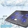 yidenguk-Laptop-Cooling-Pad-Adjustable-Angle-Ultra-Quiet-Gaming-Laptop-Cooler-Stand-with-6-Fans-Blue-Led-Lights-2-USB-Ports-Suitable-for-12-154-Inches-Laptop-Notebook-blue-5 yidenguk Laptop Cooling Pad, Adjustable Angle Ultra Quiet Gaming Laptop Cooler Stand with 6 Fans, Blue Led Lights, 2 USB…
