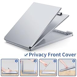 Aluminum Clipboard with Storage, Form Holder Steel