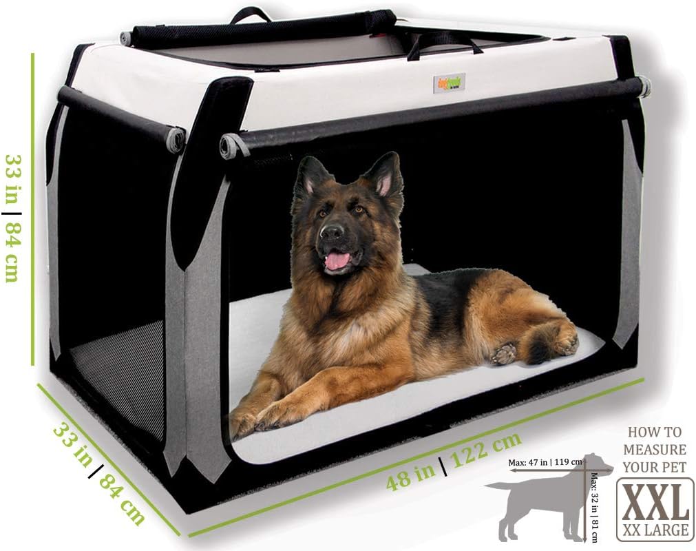 extra large plastic dog crate