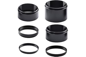 Starboosa Telescope T2-Extension Tube Kit for Cameras and eyepieces - Length 3mm 5mm 7mm 15mm 20mm 30mm - M42x0.75 on Both Sides