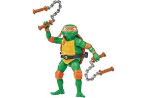 Teenage Mutant Ninja Turtles: Mutant Mayhem 4.25” Michelangelo Basic Action Figure by Playmates Toys