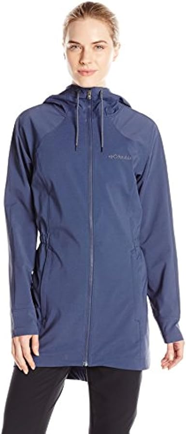columbia long softshell jacket