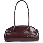 Luxury Shoulder Bag Glazed Leather Handbags for Women Top Handle Hobo Purse Designer Shoulder Handbag