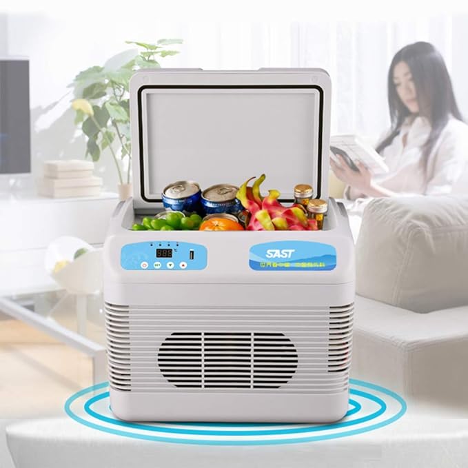 MENUDOWN Refrigerador del Coche 12L Mini Neveras de Viaje ...