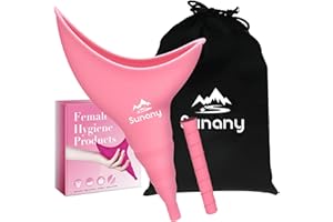 Female Urination Device,Reusable Silicone Female Urinal Foolproof Women Pee Funnel Allows Women to Pee Standing Up,Women's Ur