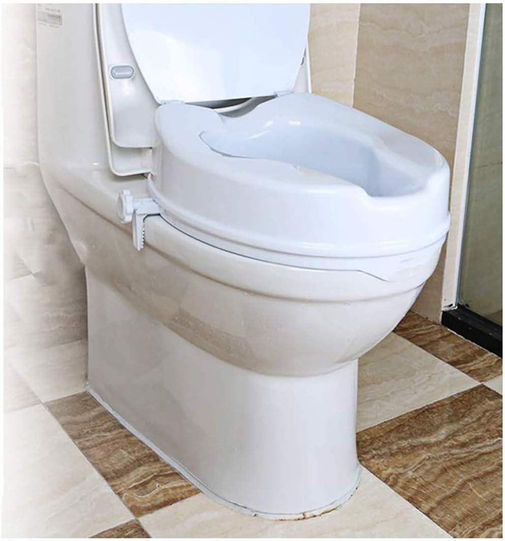 WuLien Toilet Safety Rail - Raised Toilet Seat for Bathroom Toilet Seat - Easy Installation for Handicap Senior Bariatrics, Elderly Balance: Sports & Outdoors