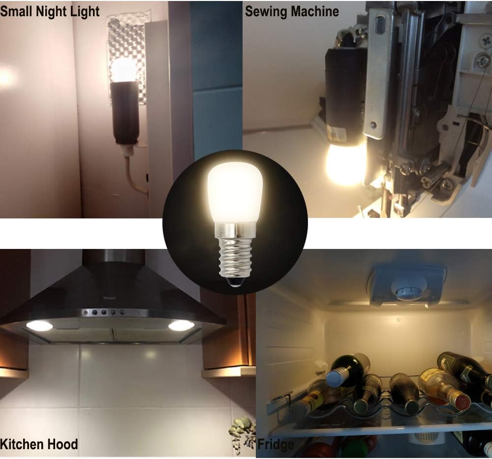 ZFQ Mini E14 Candelabra Base LED Bulb 3 Watt, 300 Lumen, 3000K Warm White - Image 4