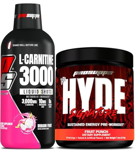 l carnitina 3000 prosupps L-Carnitine Liquid Shots & Mr. Hyde Pre-Workout Bundle Color:Exclusive Gold Prioritise your health and 157 ARW NHANG OCP collection:age defy skin