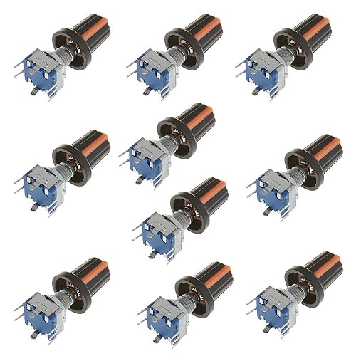 10PCS 20mm 5Pins 360 Degree Rotary Encoder Code Switch Digital ...