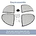 36 INCH Round FIRE Screen FIRE Pit Cover FIRE Screen Protector