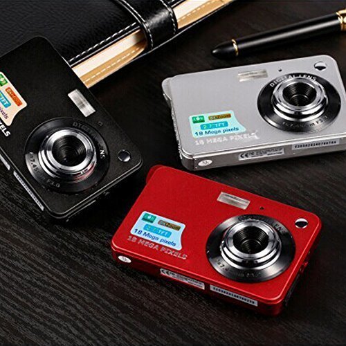 Mini Digital Camera,CamKing CDC3 2.7 inch TFT LCD HD Digital Camera (Silver)