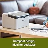Brother HL-1210W Mono Laser Printer Wireless USB 2.0 Compact White UK view 4