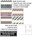 100 Pack of Blank Postcards. Each Post Card in This Patriotic, Bulk Set is 4 x 6, USPS Compliant (mailable), and USA Made. Mail to Voters to get Votes. Flip Side is Plain White and unused. (Variety)