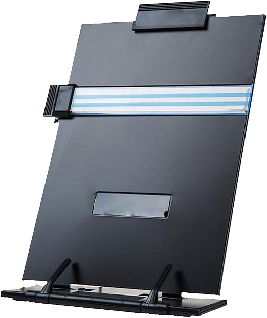 Lawei Desktop Document Holder with Adjustable Clip and