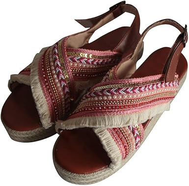 vintage platform sandals