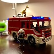 amazon playmobil fire engine