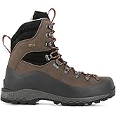 Alpina NUPTSE Men's Mountaineering Boots | 9 Inch Full-Grain Leather | Sympatex Waterproof & Breathable | Vibram Slip-Resistant Sole | Crampon Compatible Durable Hiking Shoes for Extreme Terrain | Made in Europe