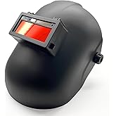 Ridge Products Throne 2.0 | Black Flip Up Sugar Scoop Welding Hood | Ridged - Lightweight 2x4 Welding Helmet | Extra Durable Flip Up Welding Helmet - Fits Cheaters | Lens Not Included