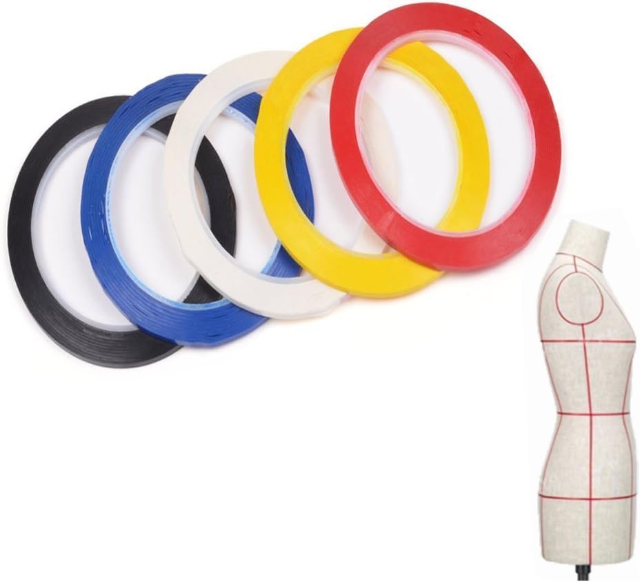 Whiteboard Gridding Tape, Pyhot 3mm 216feet 6 Rolls Grid Tape Graphic