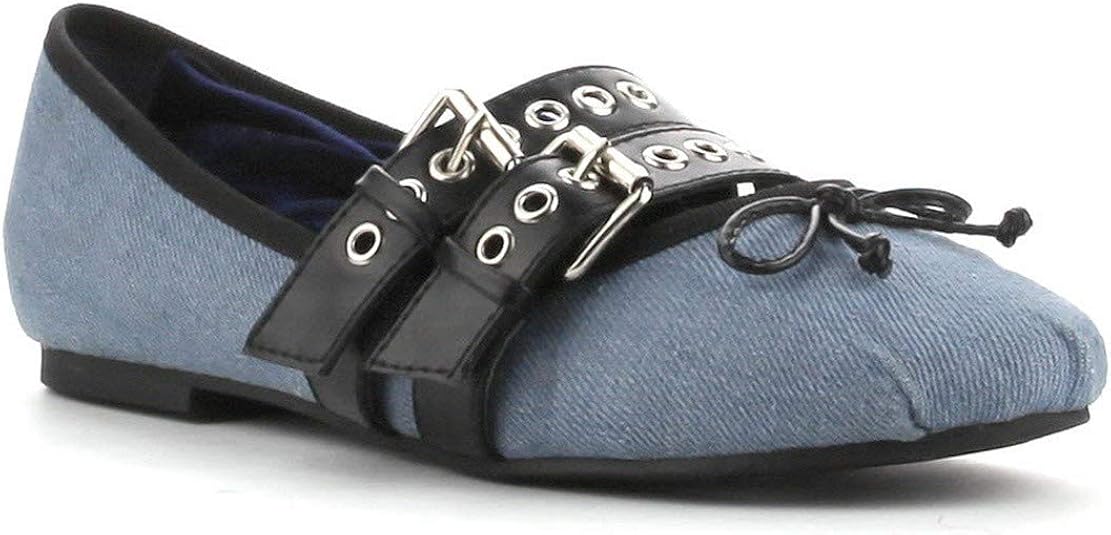 ballet flats with ankle ribbon