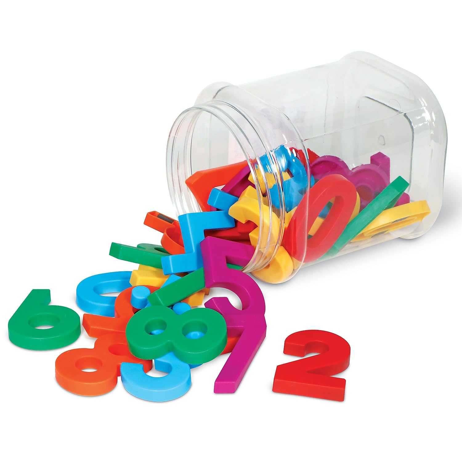 Learning Resources Jumbo Magnetic Numbers, Whiteboard Classroom Accessories, Number Recognition, Counting Skills, Set 36, Ages 3+
