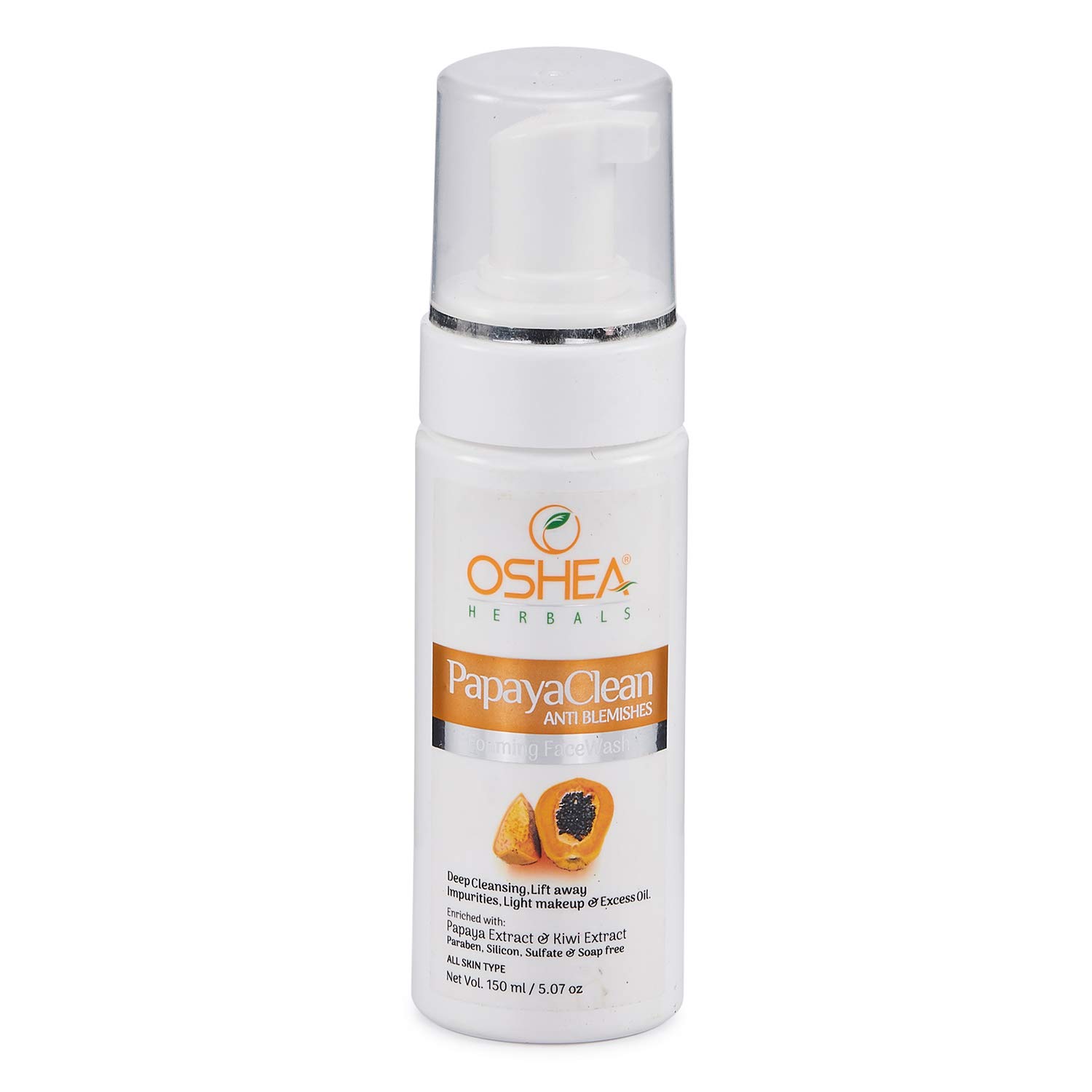 papaya foaming face wash